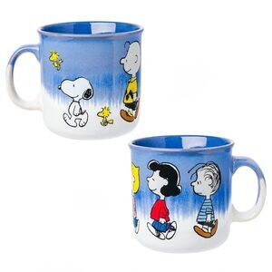 Silver Buffalo Peanuts Reactive Glaze Ceramic Character Mug